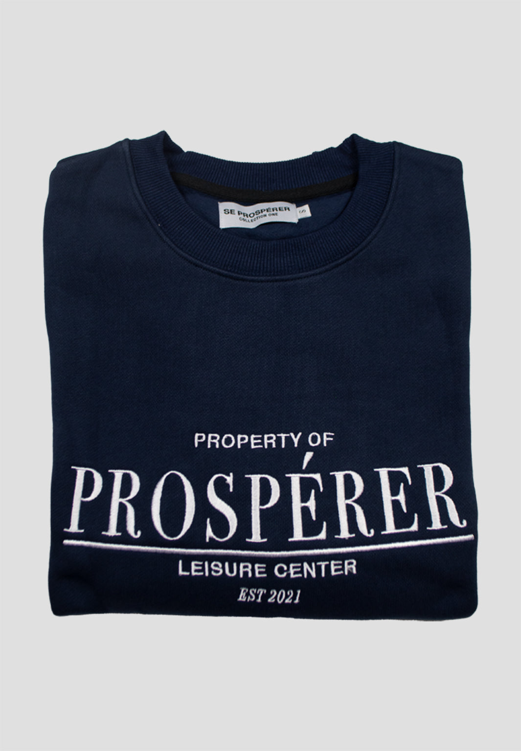 Leisure Center Crewneck Navy